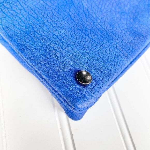 Street level Cobalt blue faux leather clutch purse - Picture 3 of 9